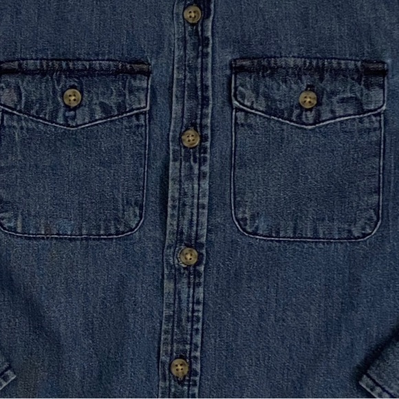 NWT Old Navy jean button down size S 6/7 - Picture 2 of 5